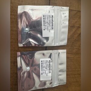 Moissanite Loose Gemstones light green 1.0 ct each.